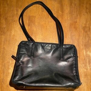 Perlina Sleek Leather Office Bag